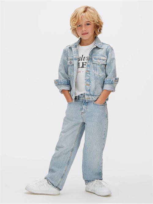 logo ss t-shirt CALVIN KLEIN JEANS | LVCKSJA07BYAF